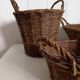 Lot de 5 corbeilles