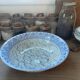Old hollow iron earth dish J.Vieillard