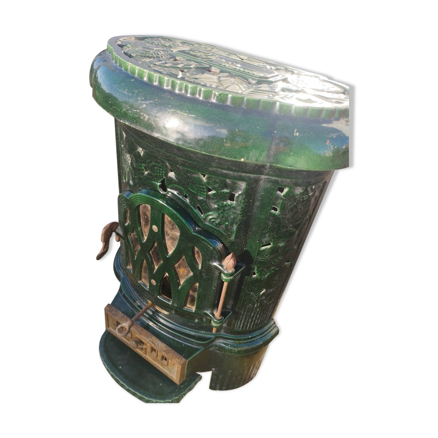 Lilyver Deville cast iron wood stove