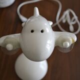 Set of 2 bedside lamp "airplane"