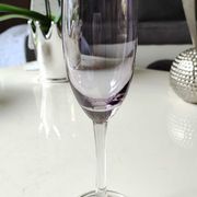 Lot 4 multicolored champagne flutes