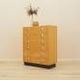 Danish pine veneer chest of drawers with six drawers, 1970s