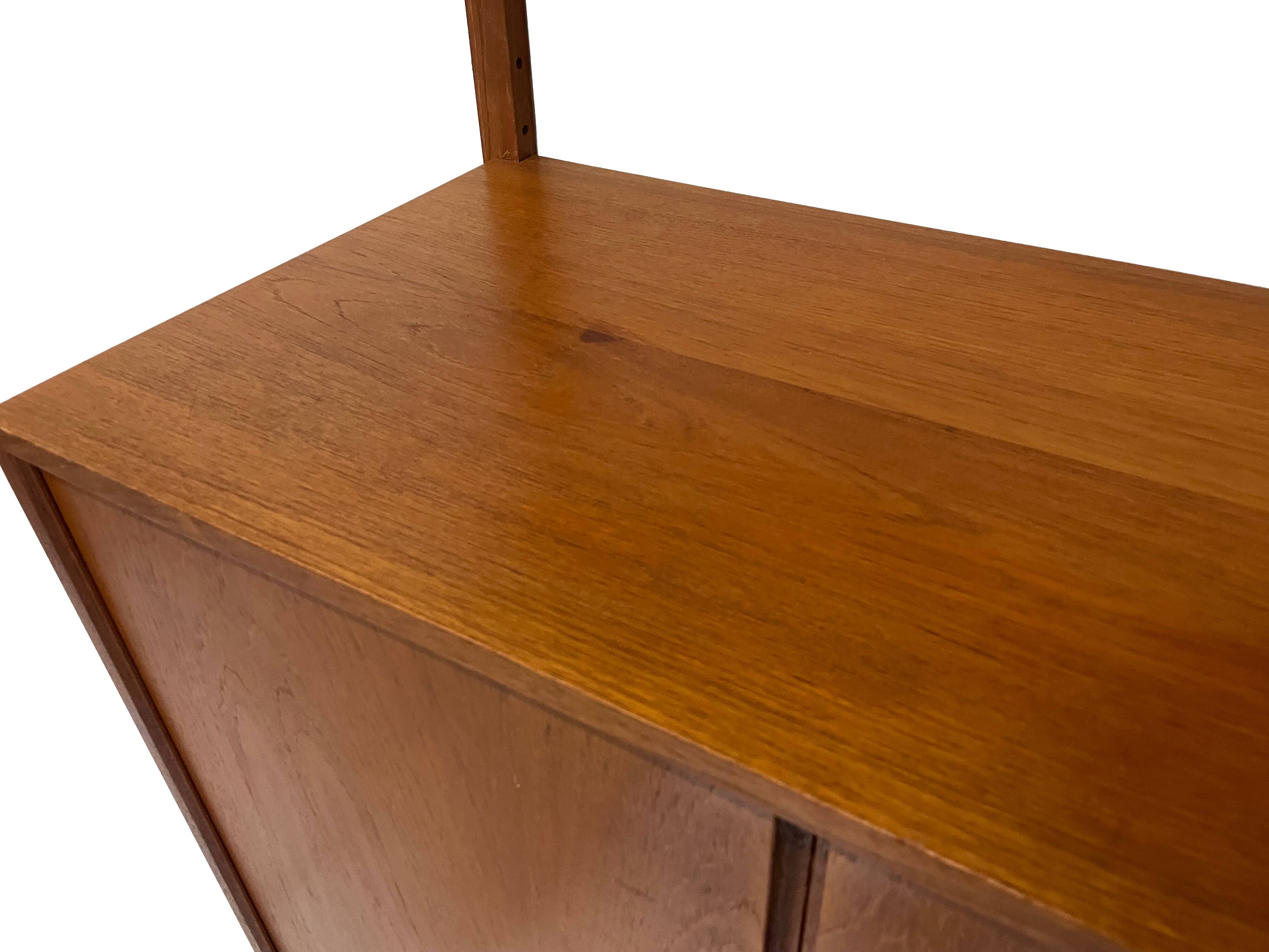 Vintage Poul Cadovius Cado wall system wall unit Design