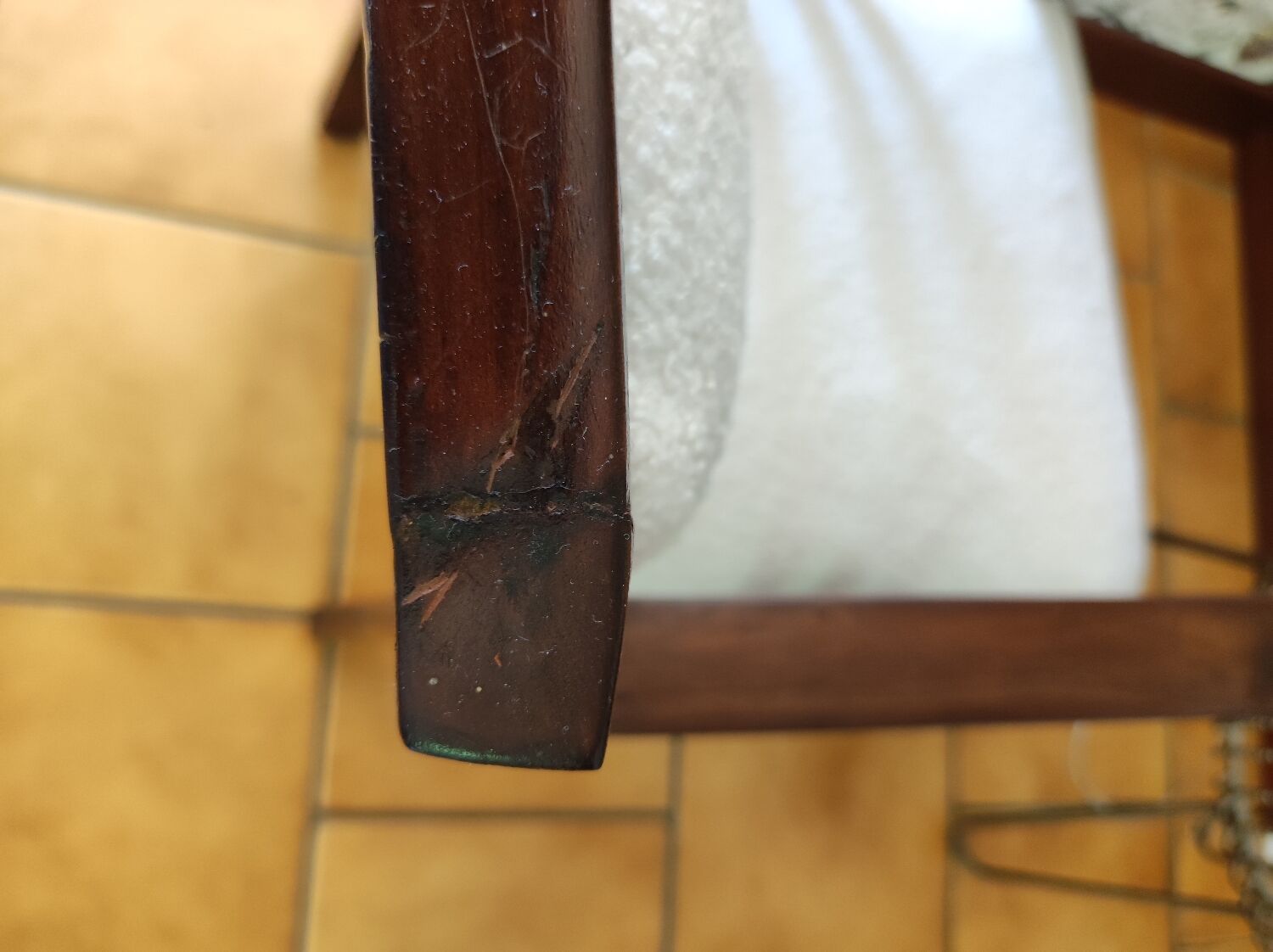 Colonial armchair