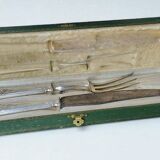 Leg of Lamb Cutlery Service, Silver, Minerva Hallmark