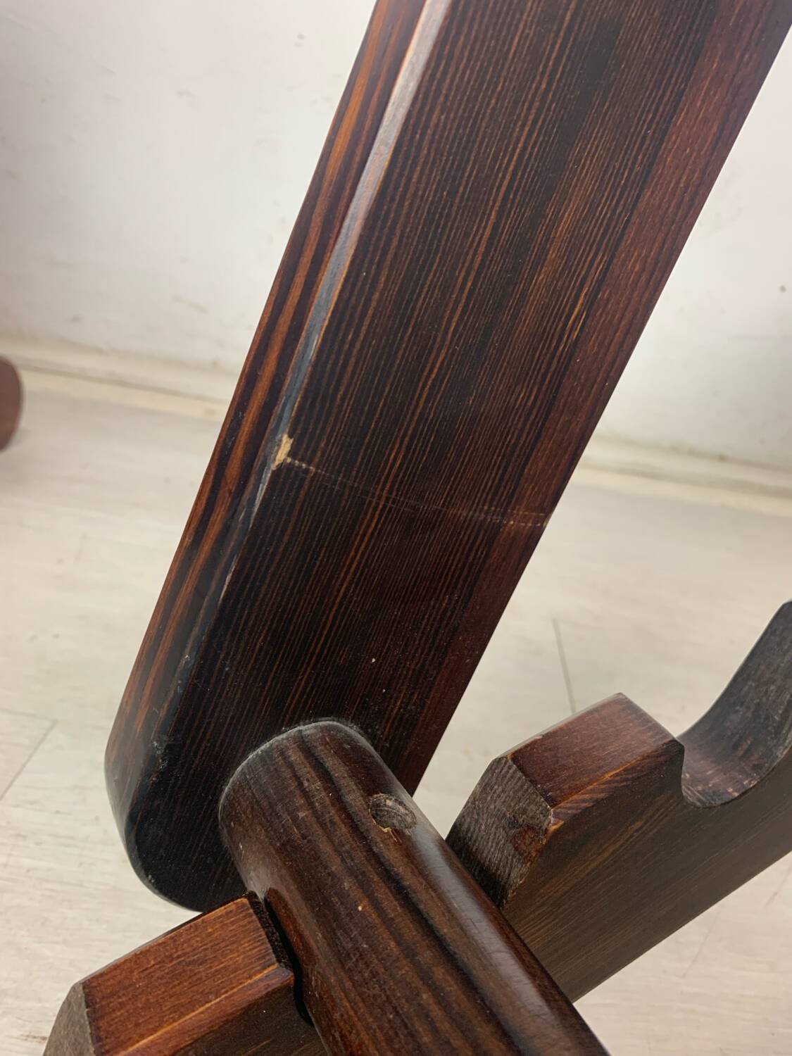 Pair of folding armchairs