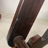 Pair of folding armchairs