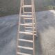 Workshop step stool in wood