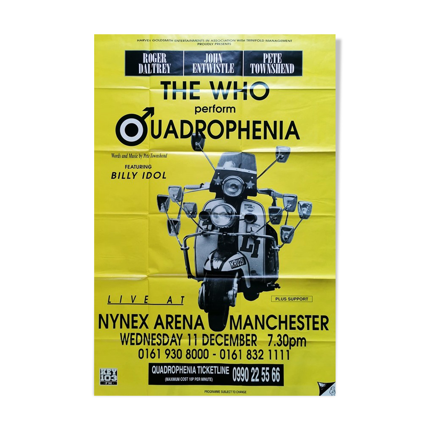 Quadrophenie vespa The Who Manchester