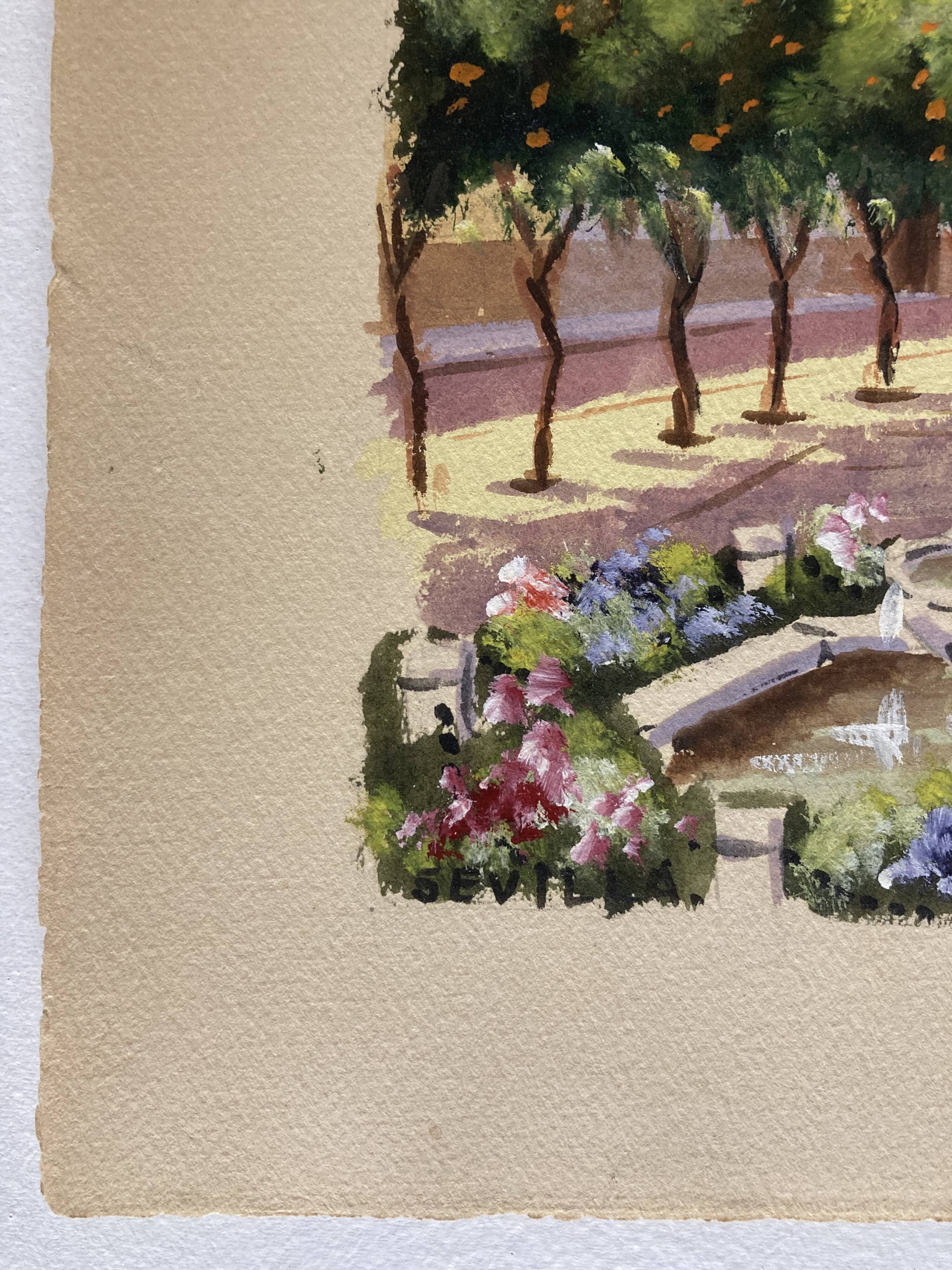 Watercolor landscape