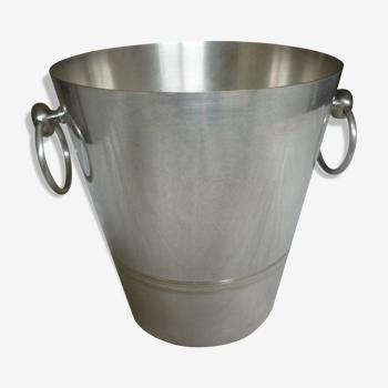 Bucket champagne metal silver