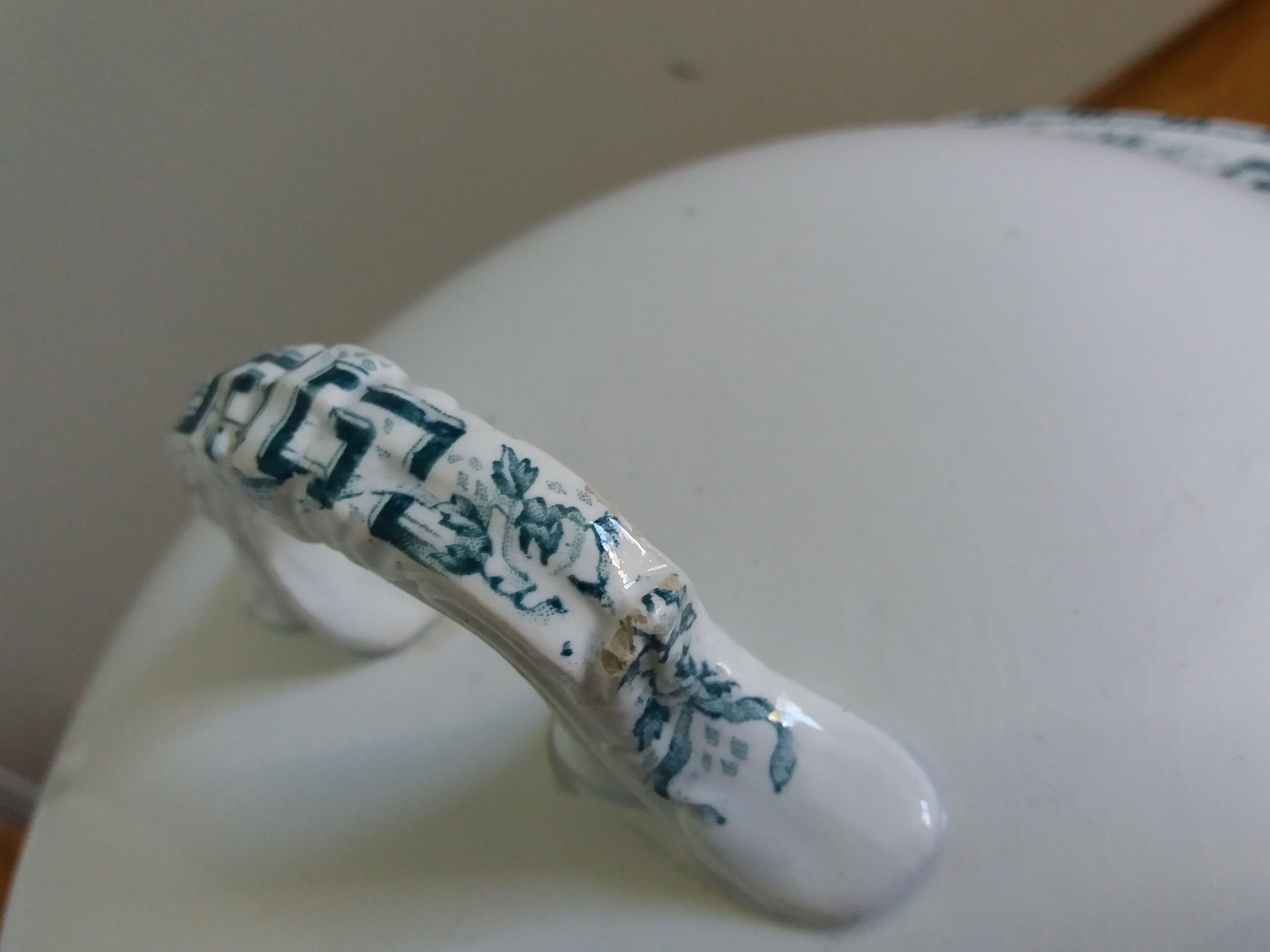 Iron Earth Soup Tureen Moulin des Loups and Hamage Athens Model