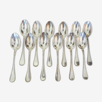 Christofle 12 tablespoons model Pearls 21.5 cm