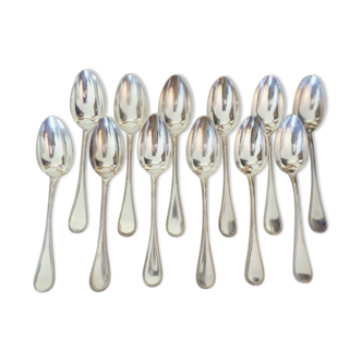 12 cuillères de table modèle perles 21,5 cm Christofle