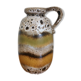 Vintage West Germany ceramic vase 1960s