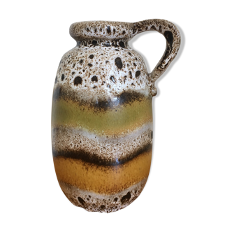 Vintage West Germany ceramic vase 1960s