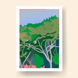 Bois Rouge - Limited edition art print (A4)