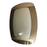 Double copper vintage mirror