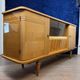 Enfilade A Secret Cache Art Deco In Sycamore And Marquetry Circa 1950