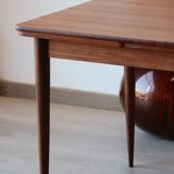 Vintage teak dining table – extendable Scandinavian design