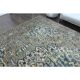 1970s Vintage Persian Handmade Wool Cotton Light Brown Area Rug 295x380