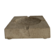 Vintage stone square ashtray
