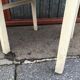 Paire de chaises en bois & formica vintage 1950