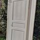 Cupboard door h201.5xl91.5cm with its 19th century molded frame