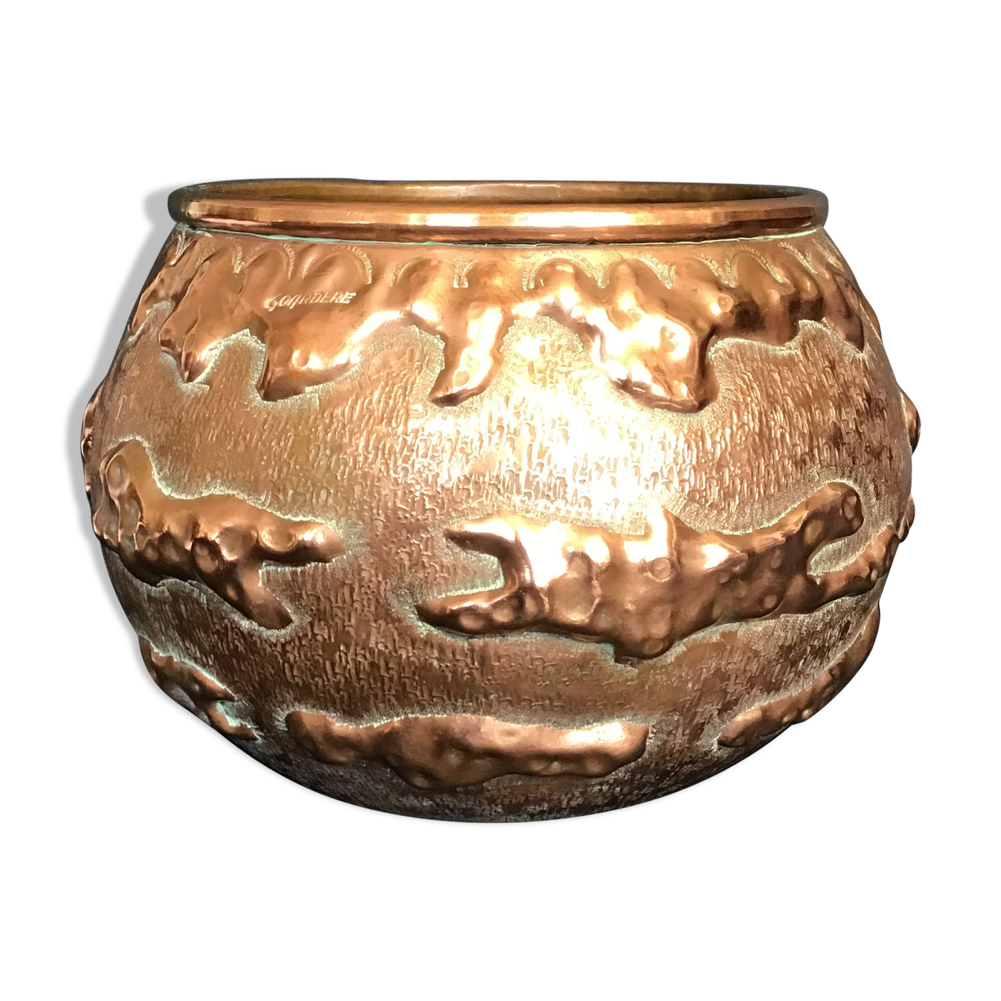 Jean Goardere copper pot cache