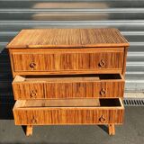 Rattan dresser