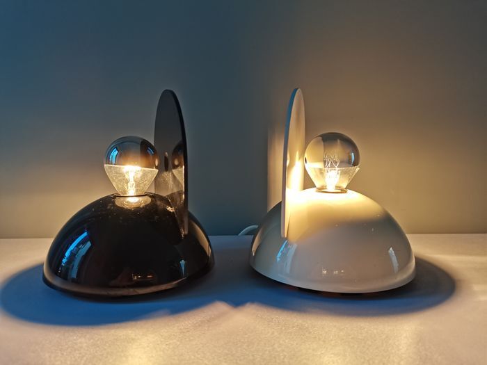 Pair of table lamps Buco by Claudio Dini - Artemide