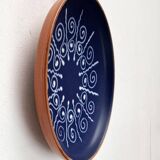 Mid-century ceramic wall plaque, 1960s