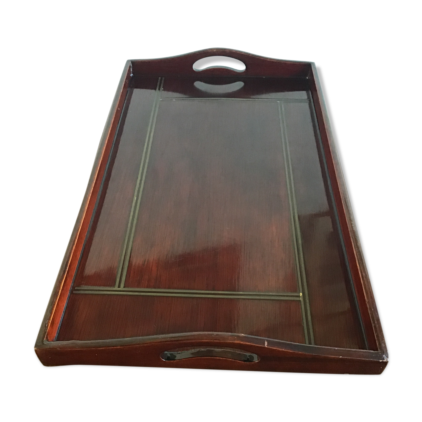 Art deco service tray