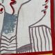 Canvas tapestry Picasso fabric coated on wood XXL