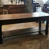 Table de drapier en noyer XIX