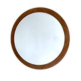 Large Scandinavian Teak Mirror