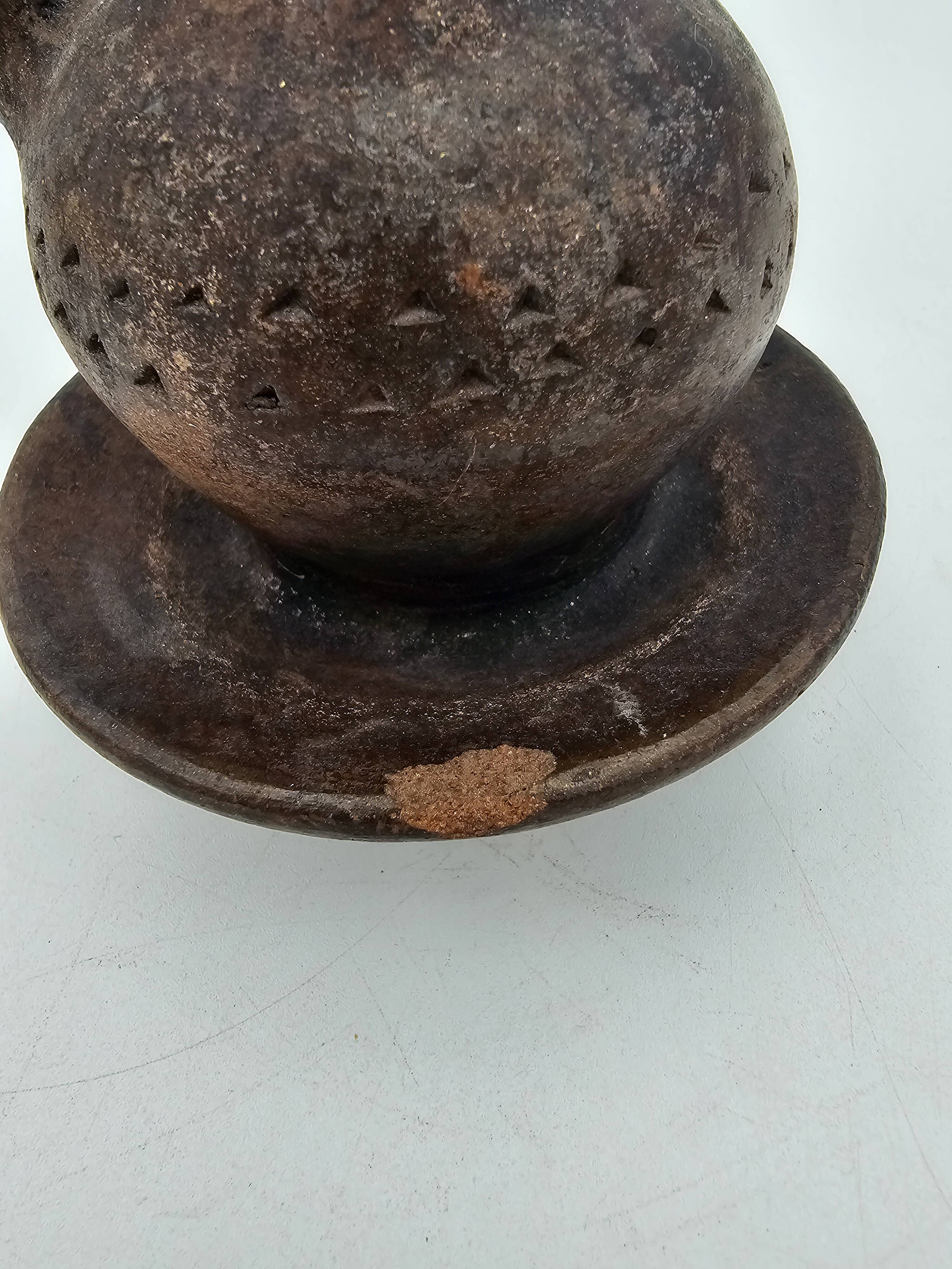 Antique African Ceremonial Pitcher