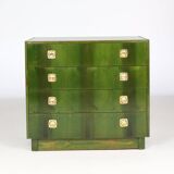 70s four-drawer chest of drawers