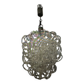 Modular suspension in Italian glass Giogali Mangiarotti Vistosi