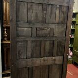 Neo-Gothic coat rack in carved oak, 19th century