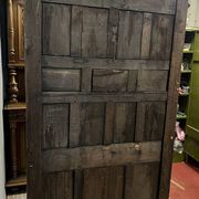 Neo-Gothic coat rack in carved oak, 19th century