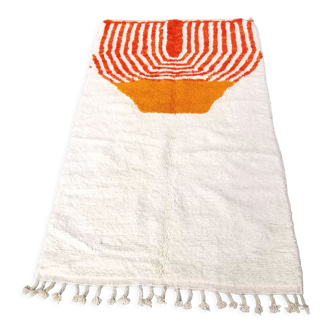 Berber carpet beni ouarain