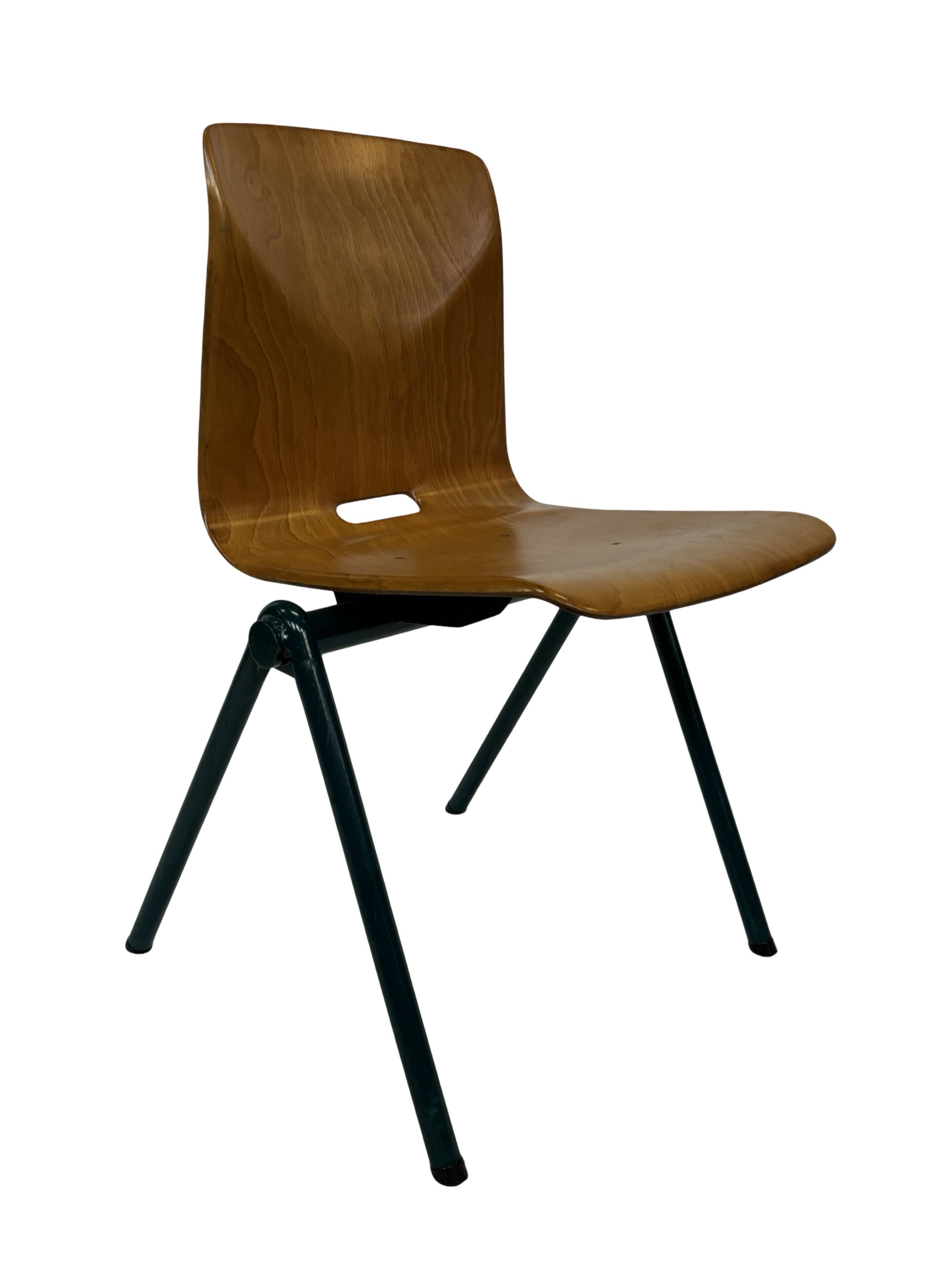 Vintage Dining Chair Industrial Pagwood from Woodmar 70's Design