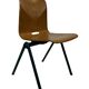 Chaise de salle à manger vintage industrielle Pagwood de Woodmar Design des années 70