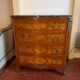Beautiful black marble chest of drawers