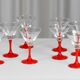 Lot de 8 verres à cocktail  vintage