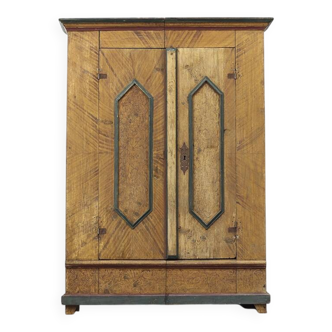 Antique Painted Folk Art bridal wardrobe