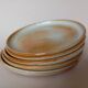 5 Montgolfier stoneware dessert plates