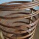 Vintage rattan umbrella stand