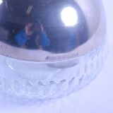 Antique sugar bowl/jam pot in the shape of an apple.